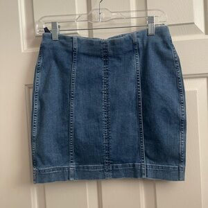 Free People Denim Blue mini Skirt